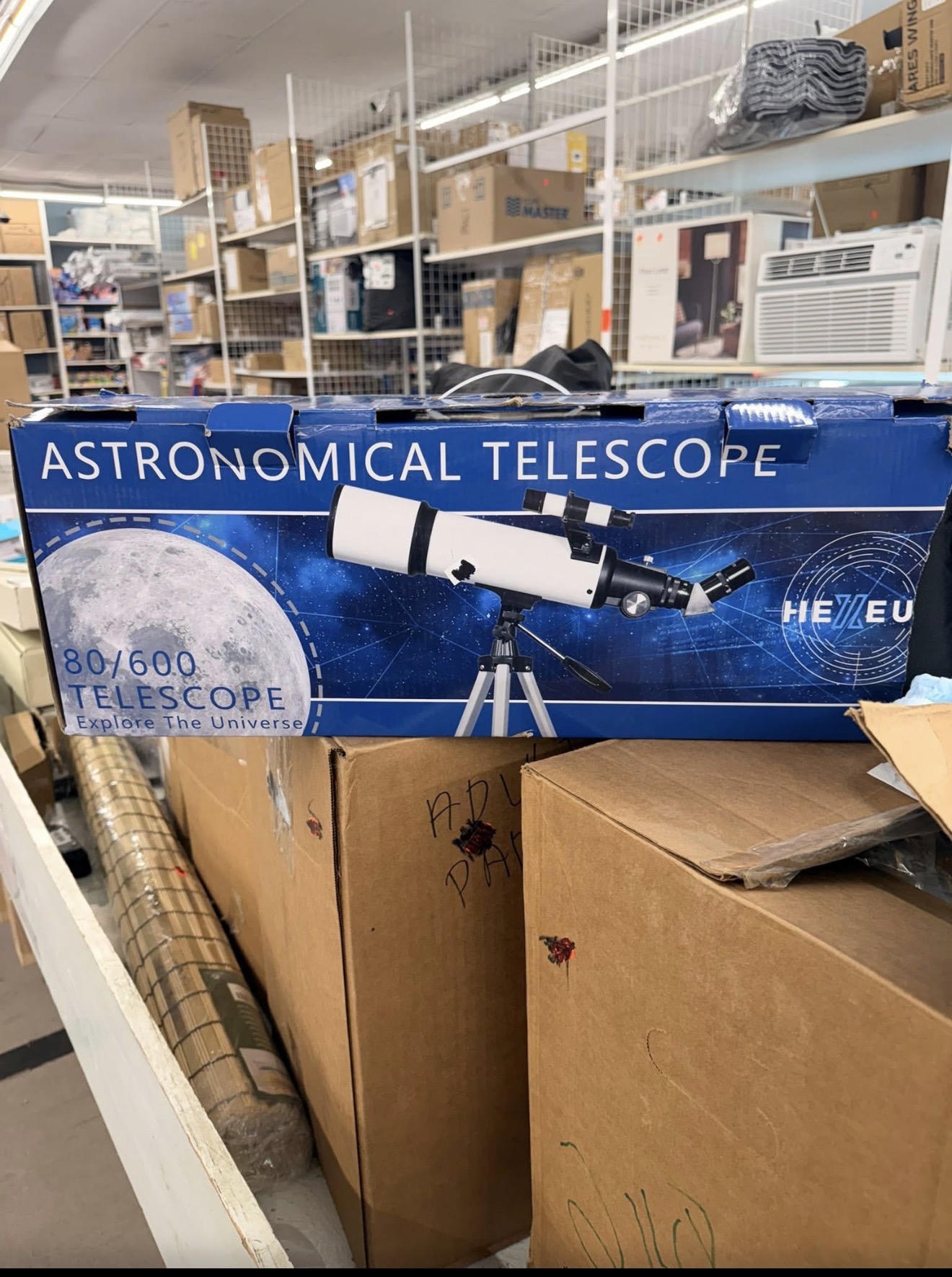 A telescope among larger liquidation finds